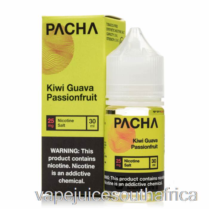 Vape Pods Kiwi Guava Passionfruit - Pacha Salts - 30Ml 25Mg